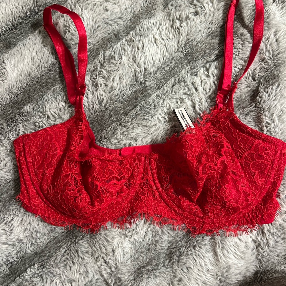 Wicked Unlined Lace Balconette Bra
